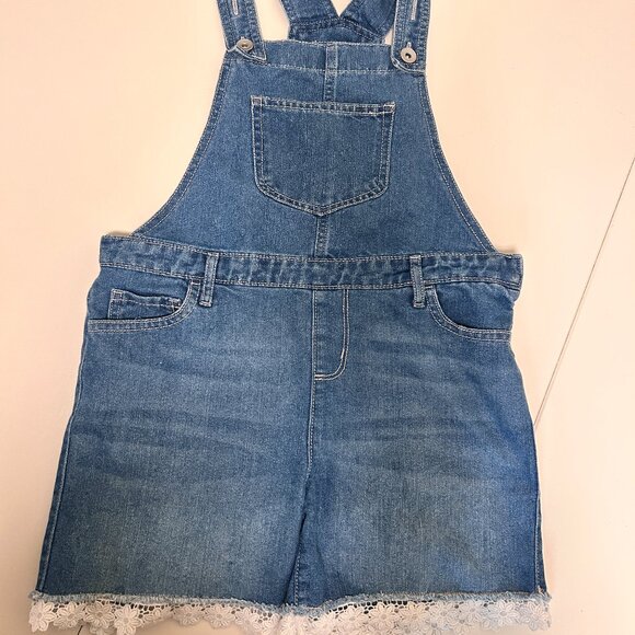 The Children's Place Other - The Children's Place Girls Denim Shortall Overalls